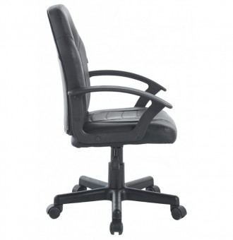Офісне крісло геймерське Bonro B-043 чорне 
Стильне комп'ютерне крісло Bonro B-0. . фото 4