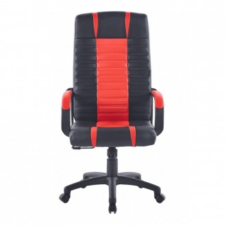 Крісло офісне для комп'ютера Bonro B-048 чорне з червоними вставками
 
М'яке зру. . фото 3