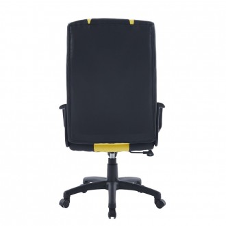 Кресло офисное для компьютера Bonro B-048 черное с желтыми вставками
 
Мягкое уд. . фото 5