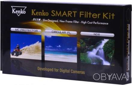  
Виробник Kenko 
Гарантія 1 рок в сервісі зовнішньому 
Typ комплект фільтрів 
Д. . фото 1