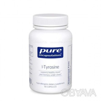 l-Tyrosine 90'sPure Encapsulations® випускає лінію гіпоалергенних, дієтичних доб. . фото 1