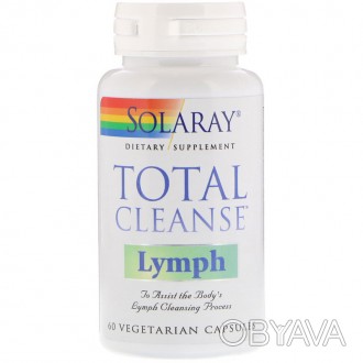 Детоксикація лімфи, Total Cleanse Lymph, Solaray - це дієтична добавка, що місти. . фото 1