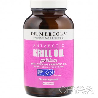 Олія криля антарктична, Krill Oil, Dr. Mercola - високоякісна біоактивна харчова. . фото 1