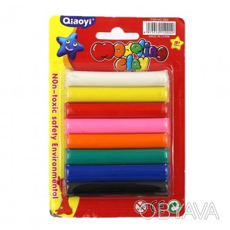 Дитяча творчість набір для ліплення з пластиліну 8 кольорів 1002
Купуйте іграшки. . фото 1