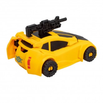 Робот "Жовтий спорткар" - це захоплюючий ігровий трансформер, що перетворюється . . фото 4