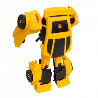 Робот "Жовтий спорткар" - це захоплюючий ігровий трансформер, що перетворюється . . фото 6