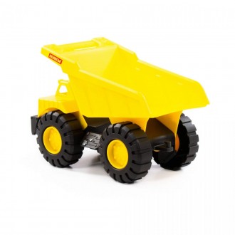 Дитяча іграшка машинка самоскид 85375 у коробці Автомобіль-самоскид виконаний з . . фото 3