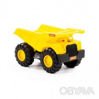 Дитяча іграшка машинка самоскид 85375 у коробці Автомобіль-самоскид виконаний з . . фото 1