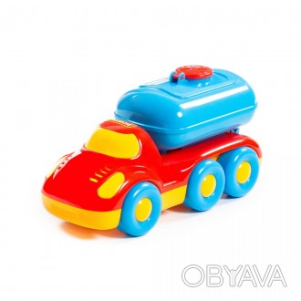 Дитяча іграшка машинка з цистерною 48356 Розмір товару, мм: 130х285х285. . фото 1