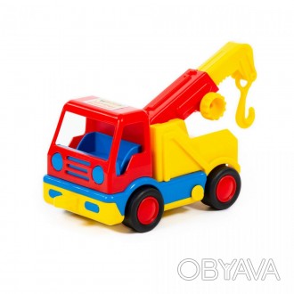Дитяча іграшка машинка евакуатор 9593 у сіточці Розмір товару, мм: 102х205х205. . фото 1