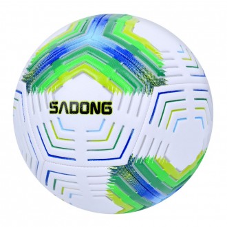 М'яч футбольний розмір №5 матеріал поверхні ПУ (PU) вага 400 - 420 грамiв MS 385. . фото 4