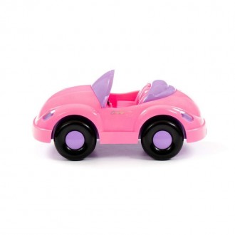 Дитяча іграшка машинка рожева для дівчаток (в кульку) 4809 Wader Розмір 25,5 x 1. . фото 2