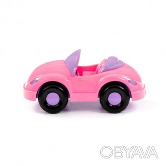 Дитяча іграшка машинка рожева для дівчаток (в кульку) 4809 Wader Розмір 25,5 x 1. . фото 1