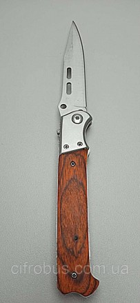 Нож выкидной Stainless (лезвие 5-10 см) с боковым выбросом клинка – является соч. . фото 4