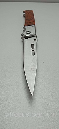 Нож выкидной Stainless (лезвие 5-10 см) с боковым выбросом клинка – является соч. . фото 5