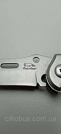 Нож выкидной Stainless (лезвие 5-10 см) с боковым выбросом клинка – является соч. . фото 7