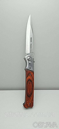 Нож выкидной Stainless (лезвие 5-10 см) с боковым выбросом клинка – является соч. . фото 1