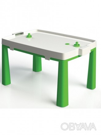 Пластиковий стіл 2 у 1Легко складається. Виготовлений із якісного пластику (полі. . фото 1