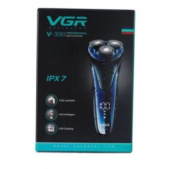 Электробритва VGR 306 - это сочетание стиля и функциональности. Она сочетает в с. . фото 10