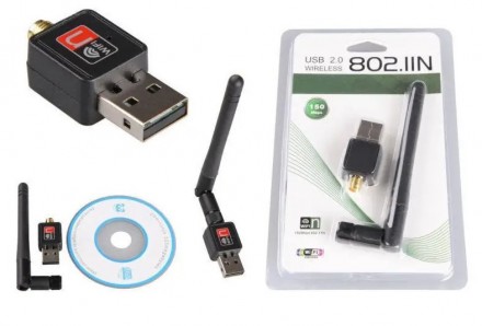 
 
Wireless 802.11n. это портативный USB WIFI сетевой адаптер 150 Мбит/с позволя. . фото 5