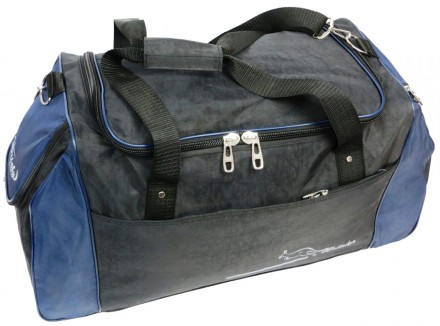 Якасна спортивна сумка, 59 л Wallaby 447-1 чорний з синімЗаради Вам представити . . фото 7