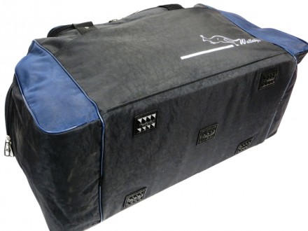Якасна спортивна сумка, 59 л Wallaby 447-1 чорний з синімЗаради Вам представити . . фото 9