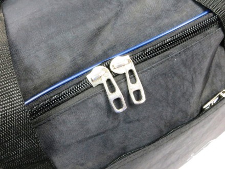 Якасна спортивна сумка, 59 л Wallaby 447-1 чорний з синімЗаради Вам представити . . фото 6