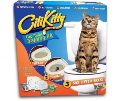 
 
 
 
Насадка Citi Kitty быстро научит вашу кошку ходить в туалет за несколько . . фото 2