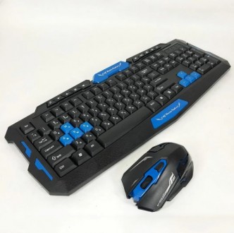 Комплект беспроводной клавиатуры с мышью HK-8100 сочетает в себе удобство беспро. . фото 11