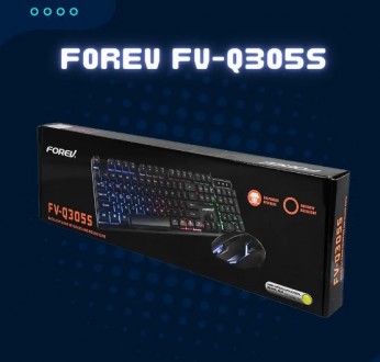 Загляни в мир игровых приключений с геймерским набором Forev FV-Q305S – идеальны. . фото 8