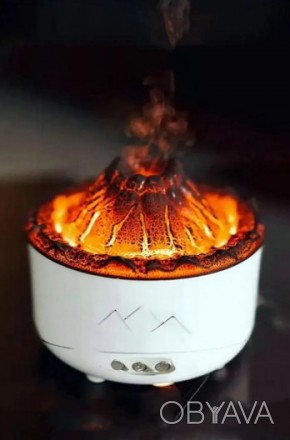 
 
 
Увлажнитель объемом 360 мл, создающий имитацию огненного пламени: смарт-све. . фото 1