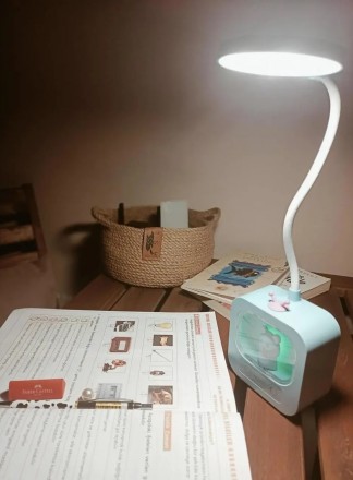 Аккумуляторная лампа пригодится как дома, так и на работе. Удобная и легкая в ис. . фото 5