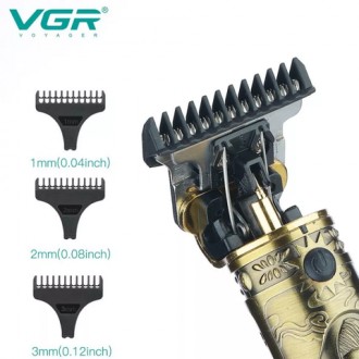 Машинка VGR V-085 – профессиональная машинка на аккумуляторе, предназначена для . . фото 10