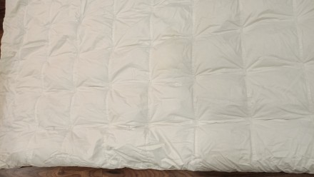 Пуховое одеяло размер 150 Х 200 см. Производитель IKEA. Чехол из 100% котона, не. . фото 3
