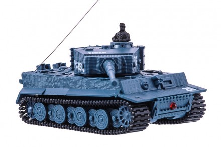 Миниатюрная радиоуправляемая модель немецкого танка Tiger в масштабе 1/72. При с. . фото 3