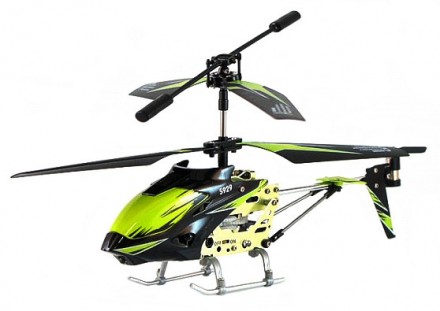 WL Toys S929 - 3-Канальный соосный вертолёт на радиоуправлении для полётов в пом. . фото 4