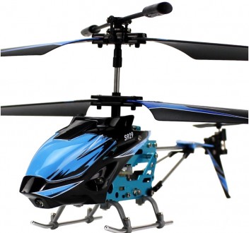 WL Toys S929 - 3-Канальный соосный вертолёт на радиоуправлении для полётов в пом. . фото 3
