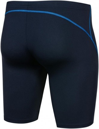 Плавки-шорти BLAKE – це довгі, облягаючі спортивні шорти для плавання з декорати. . фото 3