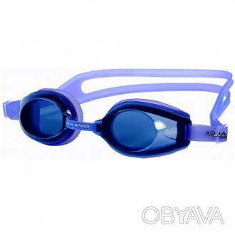 Двокомпонентні окуляри для плавання класичного дизайну. Лінзи окулярів AVANTI з'. . фото 1