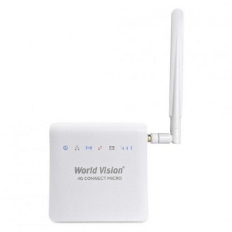 World Vision 4G CONNECT MICRO - обладнаний модемом з підтримкою LTE Cat.4, який . . фото 2