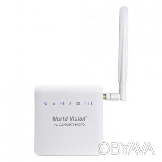 World Vision 4G CONNECT MICRO - обладнаний модемом з підтримкою LTE Cat.4, який . . фото 1