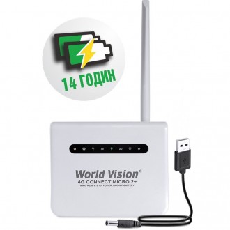 World Vision 4G CONNECT MICRO 2+ - 2023 з подвійним акумулятором, який забезпечи. . фото 3
