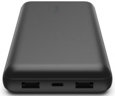Belkin Boost Charger 20K забезпечує живлення через порт USB-C та два порти USB-A. . фото 3