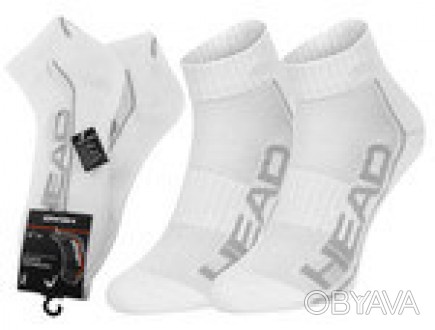 Шкарпетки Head QPERFORMANCE QUARTER забезпечують якісну амортизацію та підтримку. . фото 1