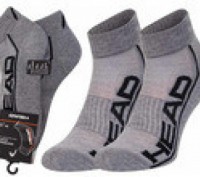 Шкарпетки Head QPERFORMANCE QUARTER забезпечують якісну амортизацію та підтримку. . фото 2