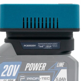 ОПИСАНИЕ
 
Аккумуляторный инвертор напряжения PROFI-TEC PCB3020V — позволяет пре. . фото 7