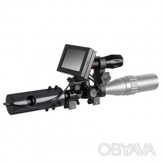 Комплект приладу нічного бачення для оптичного прицілу з 4,3" монітором для кріп. . фото 1