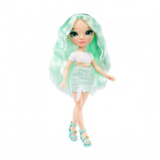 Лялька RAINBOW HIGH серії «ОРР» - М'ЯТА - чарівна красуня з волоссям та одягом н. . фото 2
