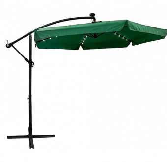 Зонт для сада для дачи с подсветкой LED 6 спиц диаметром до 3 м Bonro B-7218LP
Ш. . фото 2