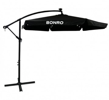 Зонт для сада для дачи с подсветкой LED 6 спиц диаметром до 3 м Bonro B-7218LP
Ш. . фото 7